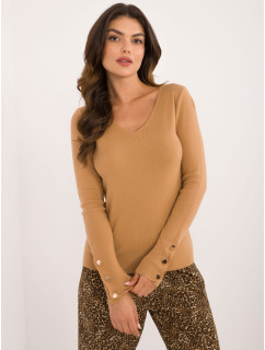 Sweter AT SW model 20493434 camelowy - FPrice