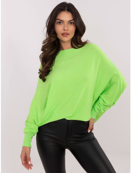 Sweter DHJ SW 8862.91 fluo zielony