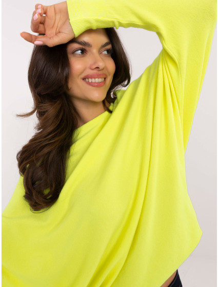 Sweter DHJ SW model 20710274 fluo żółty - FPrice