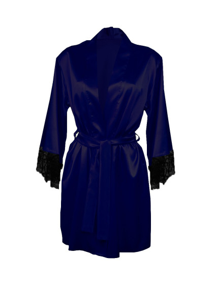 Housecoat model 18226802 Navy Blue - DKaren