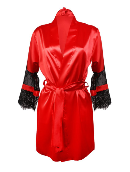 DKaren Housecoat Beatrice Red