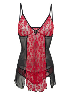 DKaren Set Donata Red/Black