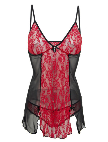 DKaren Set Donata Red/Black