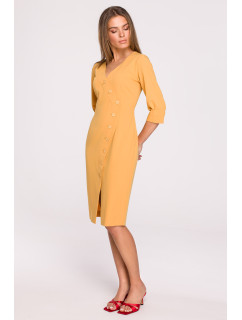 Stylove Šaty S295 Yellow