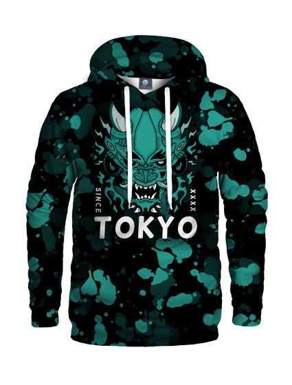 Aloha From Deer Tokyo Oni Teal Hoodie H-K AFD938 Teal