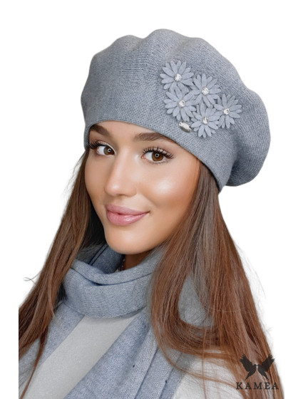 Kamea Beret K.22.051.06 Grey