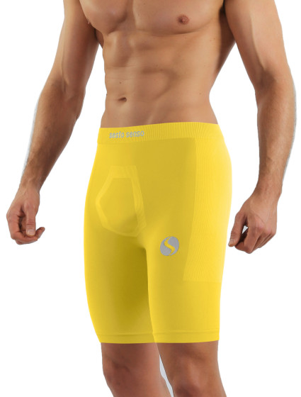 Cyklistické šortky Thermo model 18535706 Yellow - Sesto Senso