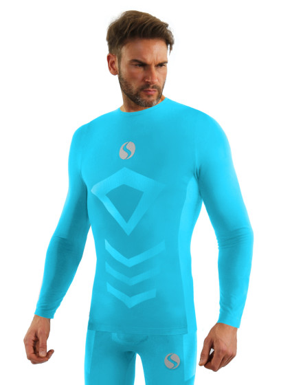 Thermo Top s dlouhým rukávem model 18535794 Light Blue - Sesto Senso