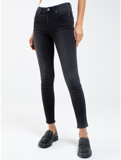 Big Star Skinny Kalhoty Denim 115490 Black Denim-961