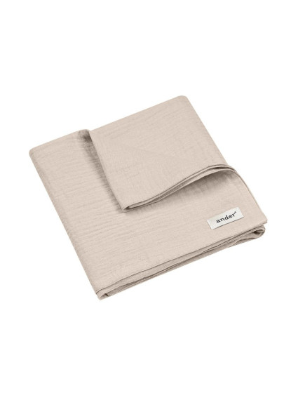 Ander Muslin Swaddle Matteo Beige