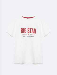 Tričko Big Star 152058 100 Off White 100