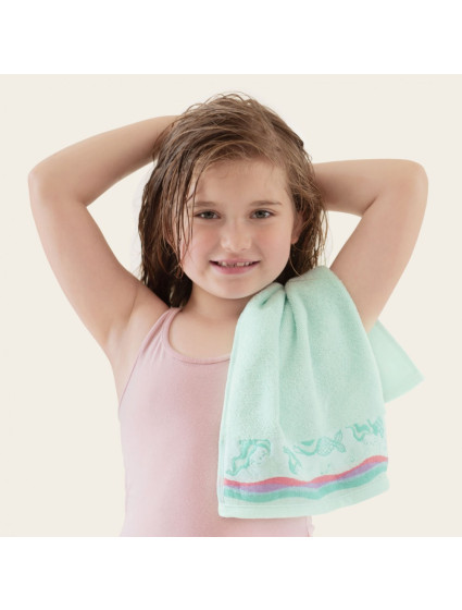 Kids Towel model 20674122 Turquoise - Zwoltex