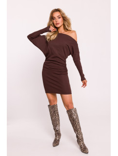 Made Of Emotion Dress M818 Brown