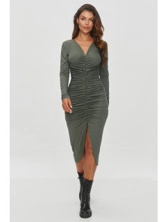 Makadamia Dress M837 Khaki