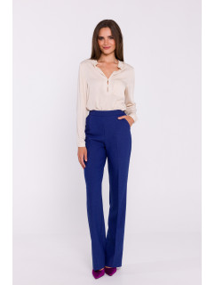 Trousers model 20676584 Blue - STYLOVE