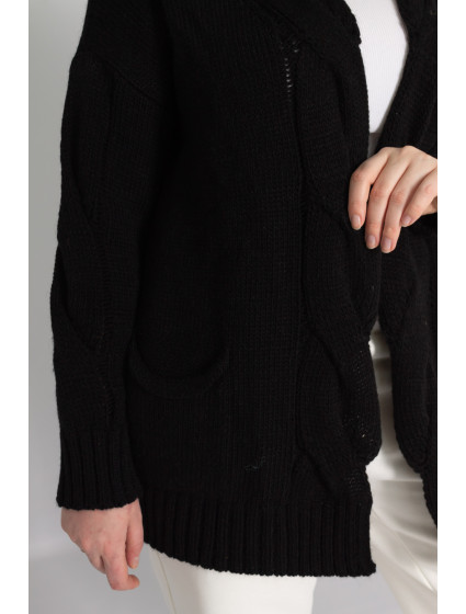 Sweet Knit Cardigan 3196 Black