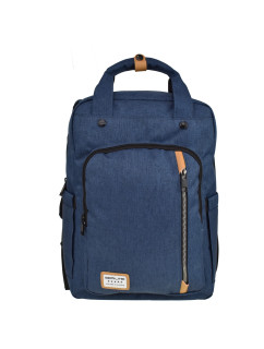 Batoh na notebook model 20725909 Navy Blue - Semiline