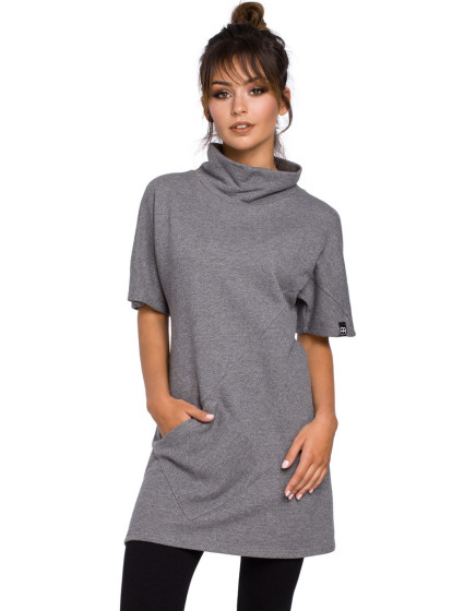 BeWear Šaty B051 Grey