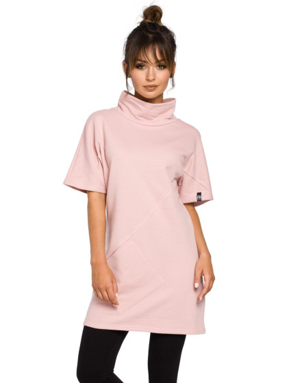 Šaty BeWear B051 Powder Pink