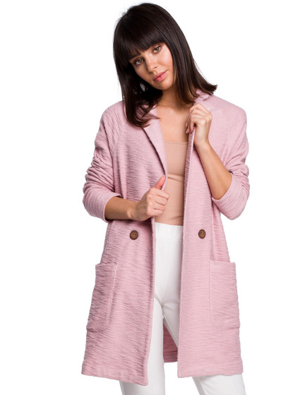 Kabát BeWear B099 Powder Pink