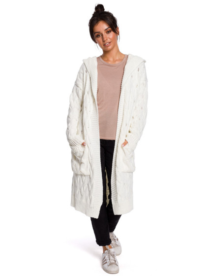 Cardigan model 20660046 Ecru - BeWear