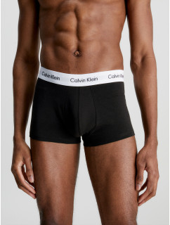 Pánské trenky 3 Pack Low Rise Trunks Cotton Stretch 0000U2664G001 černá - Calvin Klein