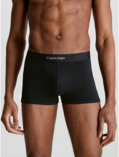 Pánské trenky Trunks Embossed Icon 000NB3299AUB1 černá - Calvin Klein