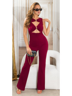 Sexy Overall with model 20742582 & gold details - Style fashion