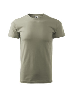 Heavy New tričko unisex světlá khaki