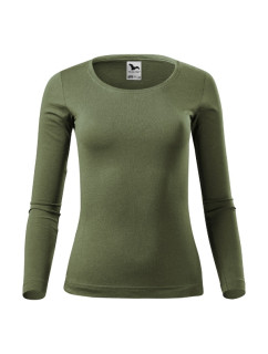 Fit-T LS triko dámské khaki