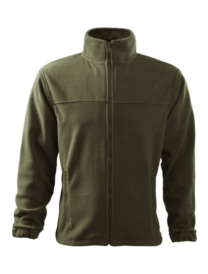 Jacket fleece pánský military