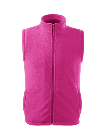 Next fleece vesta unisex fuchsia red