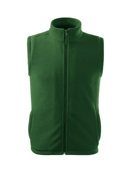 Next fleece vesta unisex lahvově zelená 06 (brand label)