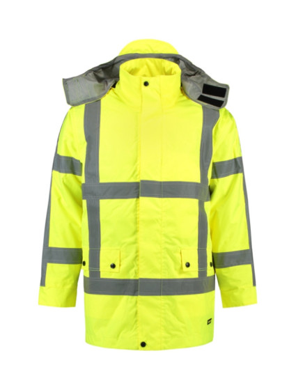 RWS Parka pracovní bunda unisex fluorescenční žlutá