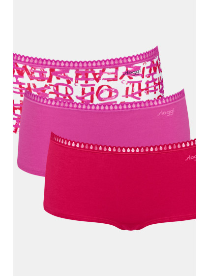 Dámské kalhotky SLOGGI GO CRUSH SHORT C3P M020