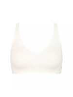 Dámská podprsenka ZERO Feel Bliss Soft bra - WHITE - ecru 00GZ - SLOGGI