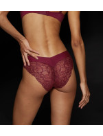 Body Make-Up Illusion Lace Highleg Tai - RED - TRIUMPH RED - TRIUMPH