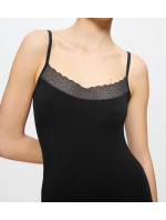 Feel of Modal Spaghetti Top - BLACK - TRIUMPH BLACK - TRIUMPH