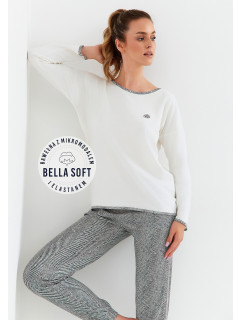 Dámské pyžamo Cana 411 dł/r Bella Soft 2XL