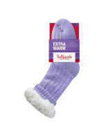 Extrémně teplé ponožky EXTRA WARM SOCKS - BELLINDA - fialová