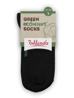 Dámské ponožky z bio bavlny GREEN ECOSMART LADIES SOCKS - BELLINDA - černá