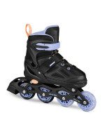 Spokey Quattro 4IN1 inline brusle SPK-943430 velikost 34-37 BK/VT