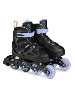 Spokey Quattro 4IN1 inline brusle SPK-943430 velikost 34-37 BK/VT