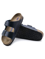 Arizona Soft bed Leather Žabky Blue   Leather model 20694266 - Birkenstock