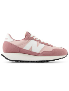 Dámské tenisky New Balance NB 237 sportovní boty semišové růžové (WS237CF) dámské