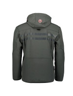 B MEN M Grey / Black softshellová bunda model 20735559 - Geographical Norway