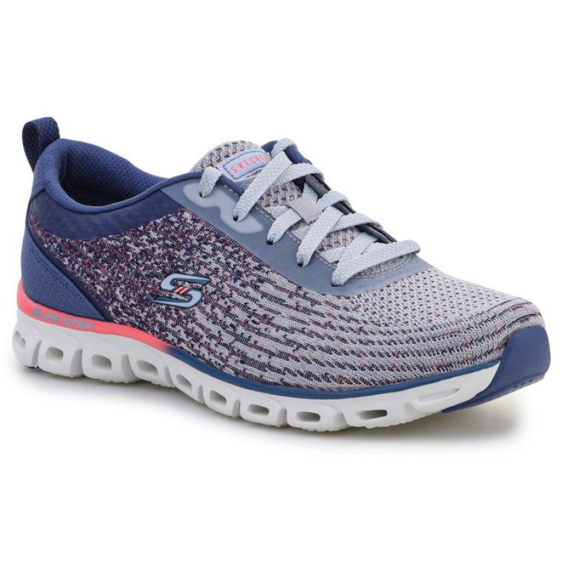 Running shoes adidas element refine tricot W B40629 violet blue