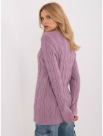 Sweter AT SW model 20463669 fioletowy - FPrice