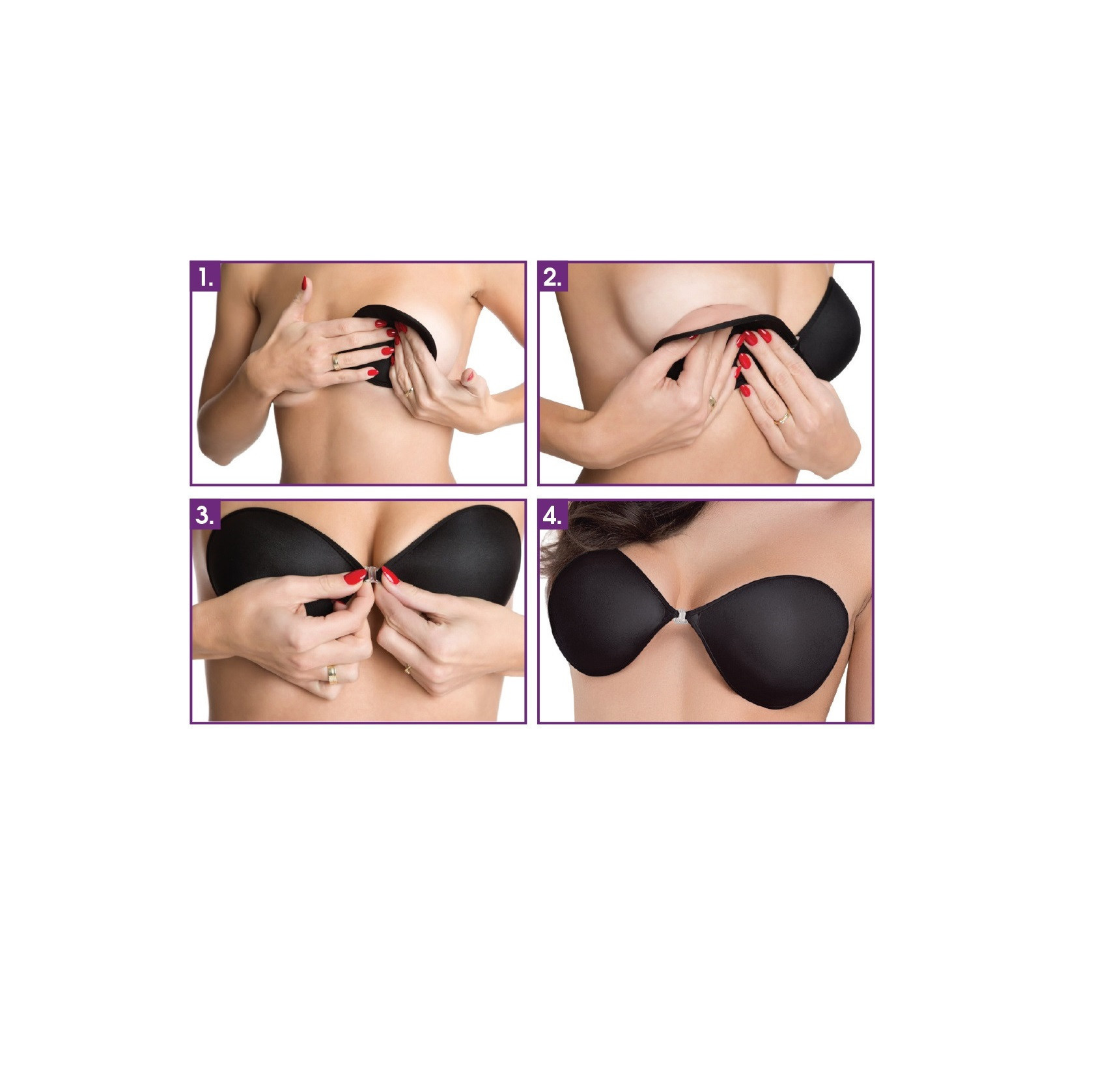 Push-up Self Adhesive Bra Julimex - Beige - BS02