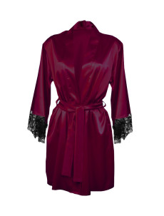 DKaren Housecoat Adelaide Crimson